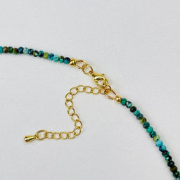 Колье из Бирюзы и Жемчуга 42 см +