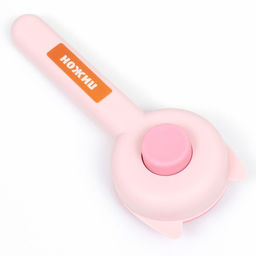 Пуходёрка пластиковая Кошка с функцией самоочистки, 8,5 х 20 см, розовая - Пижон фото 2