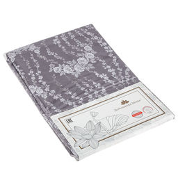 Простыня 1,5 спальная Диамант 150х220см, сатин 115г/м2, хлопок 100%, упаковка классическая ПВХ 28х41см, Домашняя мода (Россия)  фото 2