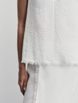 Блузка-топ с бахромой / Zarina  фото 7