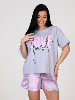 3135 ПИЖАМА ШОРТЫ - А-дина фото 2