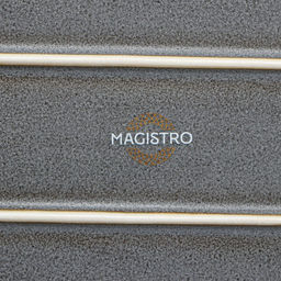 Блюдо Magistro Urban, 450 мл, 24×13,7×2,7 см, овальное, фарфор, серое