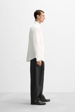 LIMITED EDITION POPLIN SHIRT - Zara фото 4