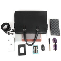 Сумка мужская, кожа, MIRONPAN 89356 Черный  фото 4