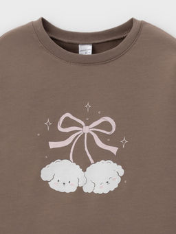 К 1567/коричневый 0909 Н052.1 пижама дет