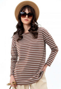 Лонгслив в полоску, тельняшка 70.8.2 - Sahar art lab фото 10