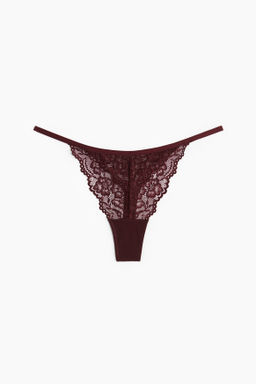 Pack de 3 bragas Thong de encaje - H&m фото 13