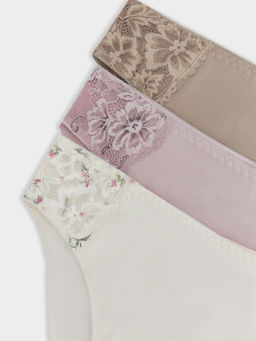 Цена за 2 штуки! Трусы слипы женские в наборе, 3 шт - Mark formelle фото 10