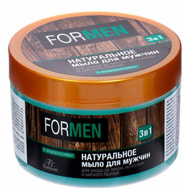 Ф-40b МЫЛО для ухода за телом и волосами МУЖСКОЕ "3в1" (450г).6