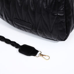 Сумка кросс-боди на молнии, цвет чёрный - Simaland фото 8