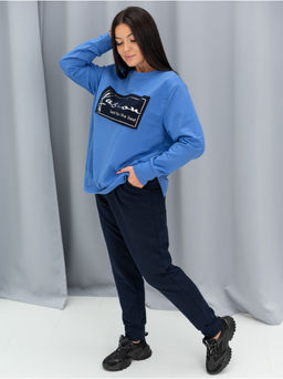 Костюм "Мода" василек