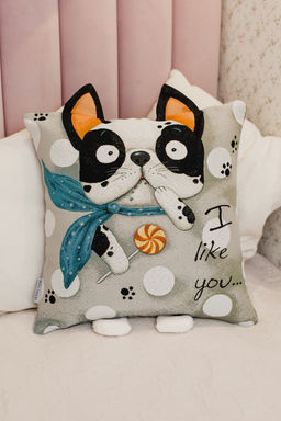 Наволочка декоративная Бульдог 45*45