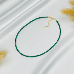 Колье из Малахита 38 см +