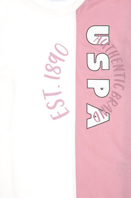 K_z _ocuk Pembe _ortlu Pijama Tak_m_ Sepette S_rpriz _ndirim - U.s. polo assn фото 11