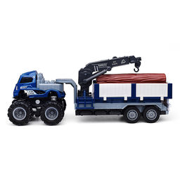 Машина "Мега лесовоз" в коробке