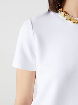 Bisiklet Yaka Kad?n Ti??rt