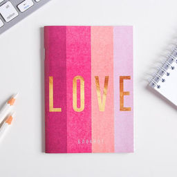 Блокнот А6, 32 л в клетку LOVE