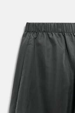 PANTAL?N NYLON BOMBACHO / Gris oscuro - Zara фото 6