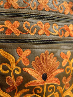 Сумка натуральная кожа через плечо №1114/39 - Ганг фото 3