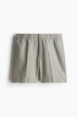 Pantal?n corto en mezcla de lino Regular Fit - H&m фото 3