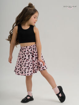 Костюм Мальвина КТ черный-нежный леопард - Sovalina фото 24