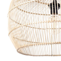 Светильник потолочный из ротанга «Нико», 1×120 Вт, Е27, 50×50×45 см