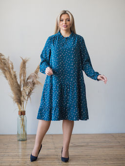 Платье 1394 морская волна - Novita фото 3