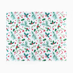 Скатерть новогодняя «Доляна» Rowan, 145×300 см, 100% п/э