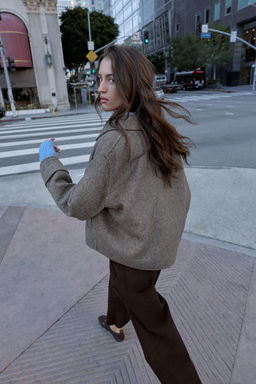 SHORT WOOL COAT - Zara фото 9