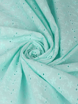 Ткань шитье 100 г/м? 100% хлопок шир.150 см арт.TBY.Emb.8067.47 цв.47 зеленый уп.2м