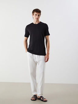 DRY TOUCH Bisiklet Yaka Penye Erkek Ti??rt