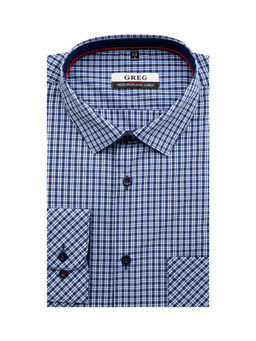 Сорочка мужская длинный рукав GREG S225/231/2012/ZN/1p  фото 2