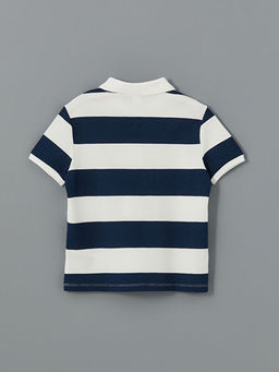 Polo Yaka ?izgili Erkek ?ocuk Ti??rt