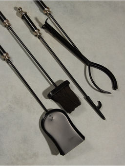 Каминный набор Огонёк сталь, 4 предмета, 15х15х64 см - Simaland фото 5