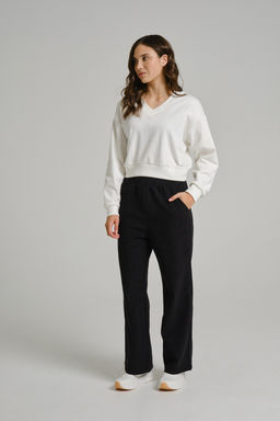 Брюки трикотажные утепленные Черный TRN Knit Track Pants - Anta фото 6