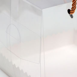 Коробка под рулет, белая 14×14×14 см