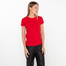 Футболка женская цвет красный, размер 46