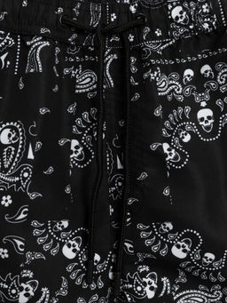 ACOOLA /  Шорты купальные детские для мальчиков Lifam черный принт  фото 3