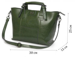 Сумка женская Lanotti 6611 new/Зеленый