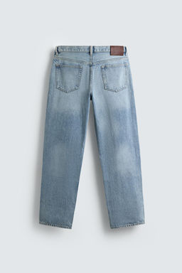 JEANS STRAIGHT FIT / Azul medio - Zara фото 8