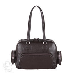 Сумка женская кожаная 260NN coffee Natale Navetta фото 3