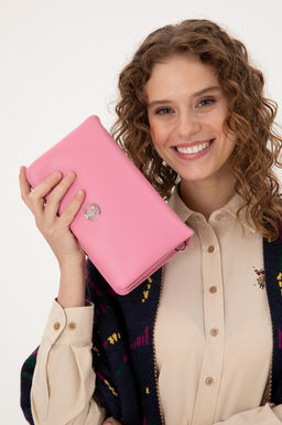 Женская розовая сумка через плечо Неожиданная скидка в корзине - U.s. polo assn фото 2