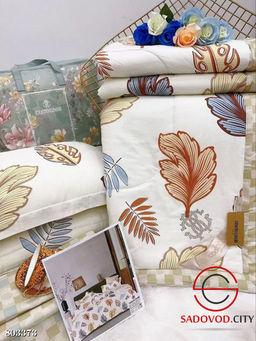 Комплект постельного белья с готовым одеялом