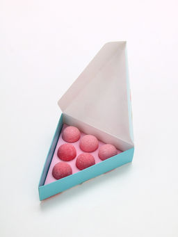 Бомбочки для ванны Подарок для тебя, подарочный набор 6 х 20 г, аромат спелых ягод, ЧИСТОЕ СЧАТЬЕ - Чистое счастье фото 6