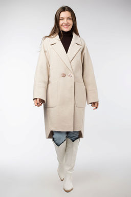 Пальто женское демисезонное - El podio фото 2