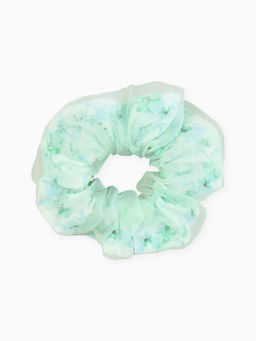 Цена за 2 шт. Резинка для волос «Цветы» зеленая, Винкс