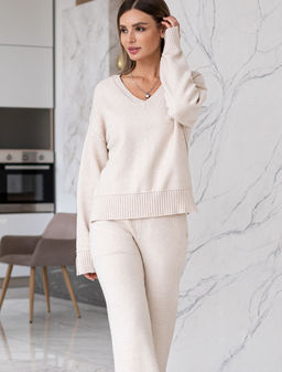 VILATTE / Джемпер из пряжи с кашемиром  фото 5