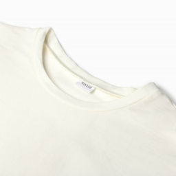 Футболка женская MINAKU OVERSIZE FIT: цвет экрю, р-р 52