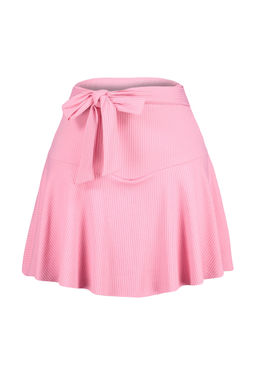 TRENDYOLMILLA K?rm?z? Etek Gorunumlu Yuksek Bel Mini Orme Sort TWOSS21SR0621  фото 63