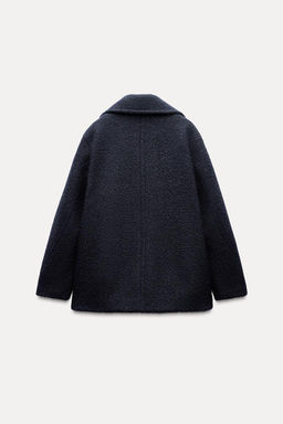 BOUCLE DOUBLE-BREASTED COAT - Zara фото 5